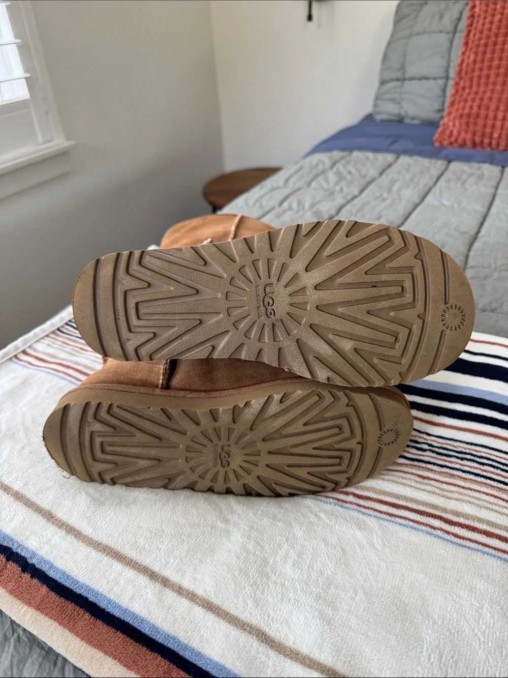 UGG Chestnut Tall Suede Winter Boots